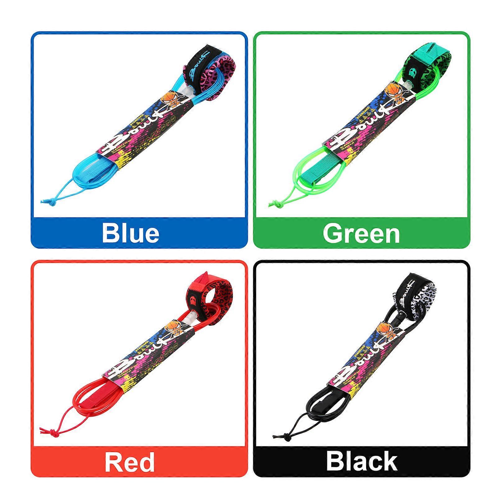 تصفح المقود 7 مم سميكة 6ft / 8ft مستقيم ركوب الأمواج المقود SUP حبل الساق