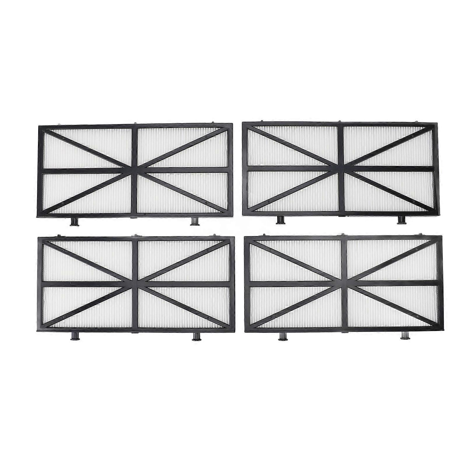 4-Pack Replacement Filter Cartridges Compatible with Robotic Pool Cleaner Durable Fine Mesh Efficient Filtration Lightweight Easy Installatio