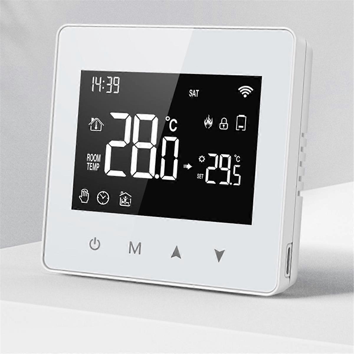 Tuya ZigBee Thermostat for Gas Boiler Works with Voice Assistant