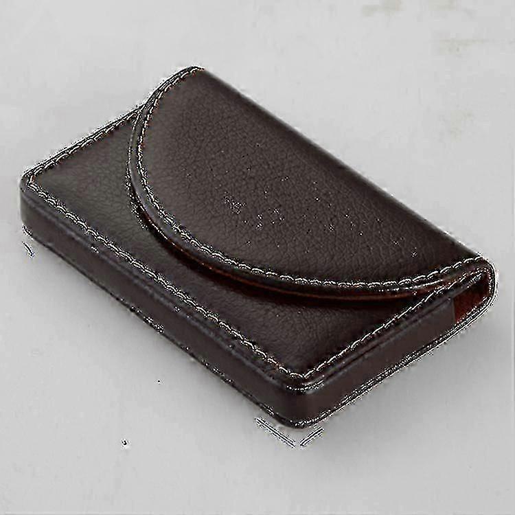 Lederen creditcardhouder Solid Vintage Card Case