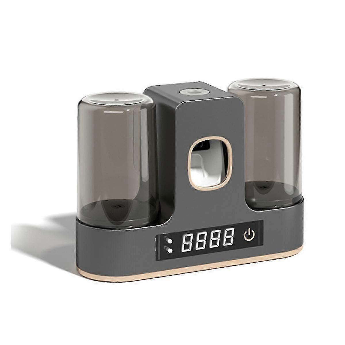 EU Plug Wall Mounted Multifunctional Electric Toothbrush Holder for Toothbrush Storage