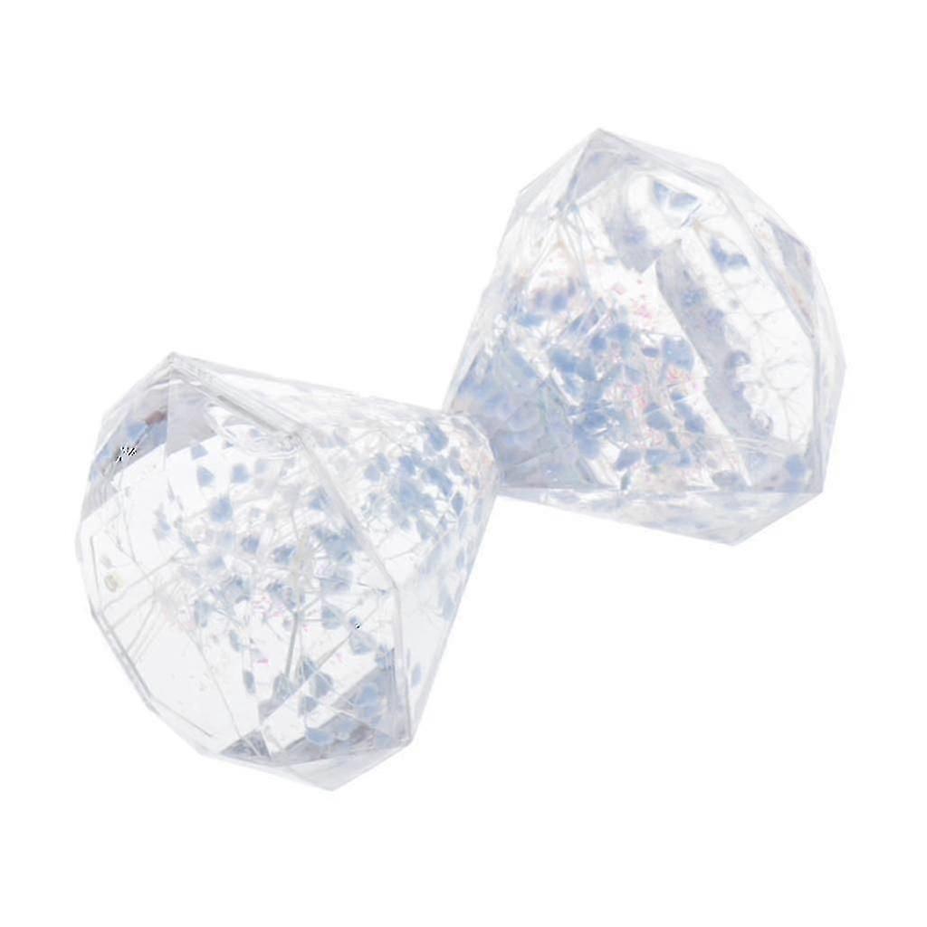 Diamond Pattern Oil Liquid Hourglass Decor