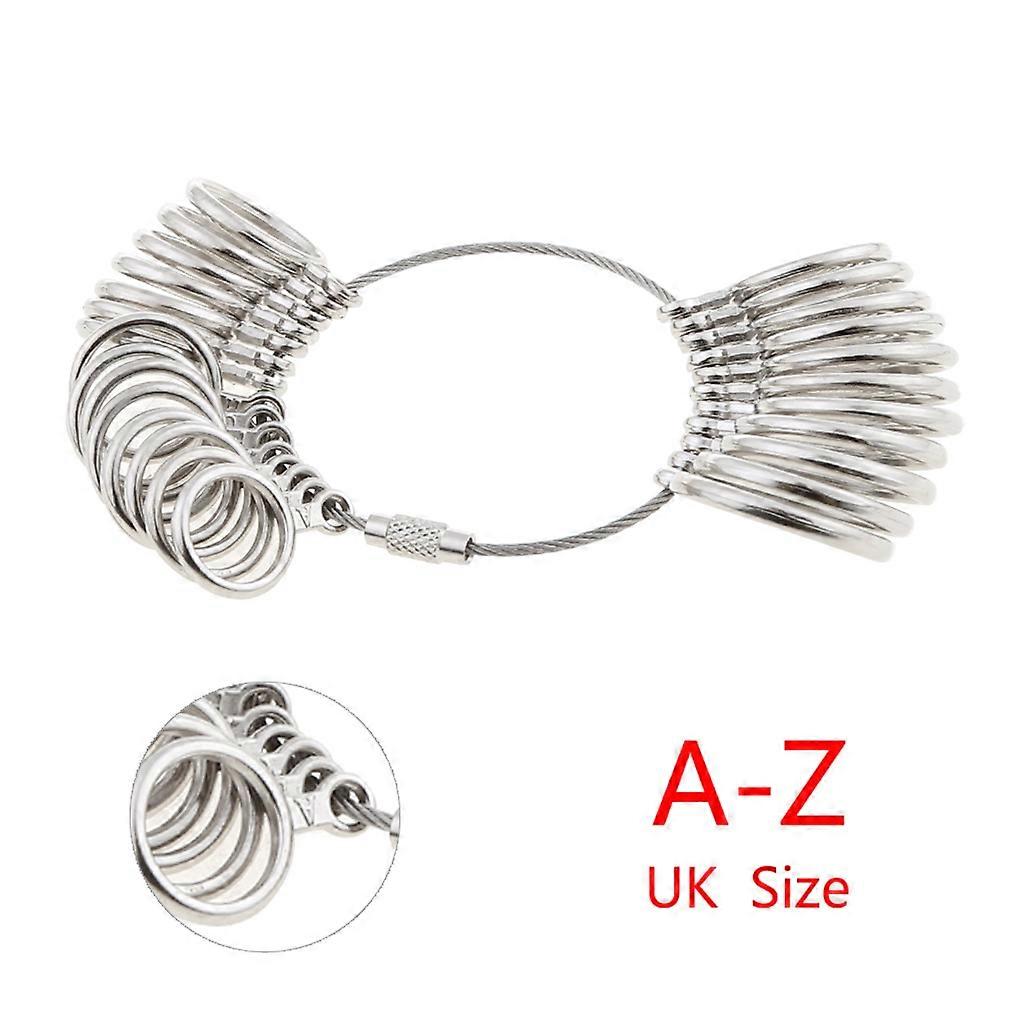 Ring Sizer Measuring Tool Set Ring Mandrel for Jewelry Making Ring Measuring Sizer Gauge to Quickly Find The Right Size