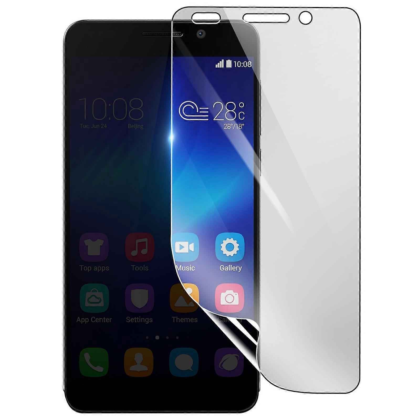 Shockproof Hydrogel Screen Protector for Honor 6, Transparent
