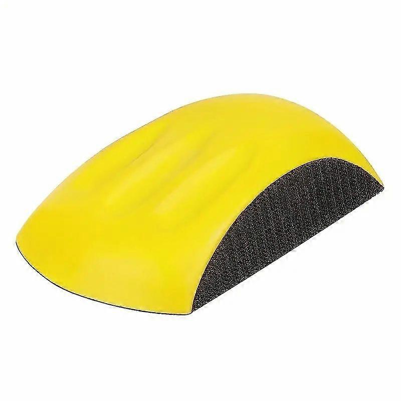 5-Inch Manual Sanding Block with Hair Grip for Masks and Polishers for Woodworking