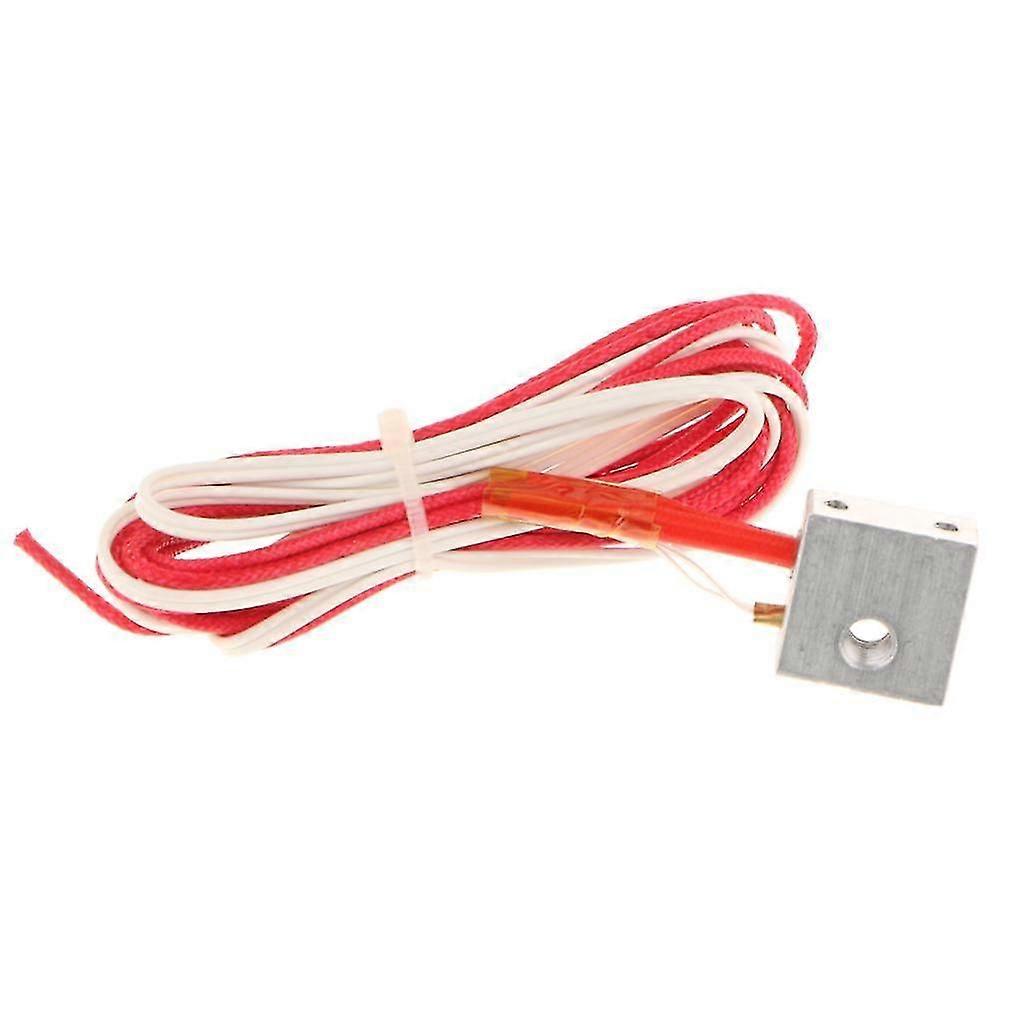 Assembled Extruder Hot End Kit Heater Block with Thermistor For 3D Printer