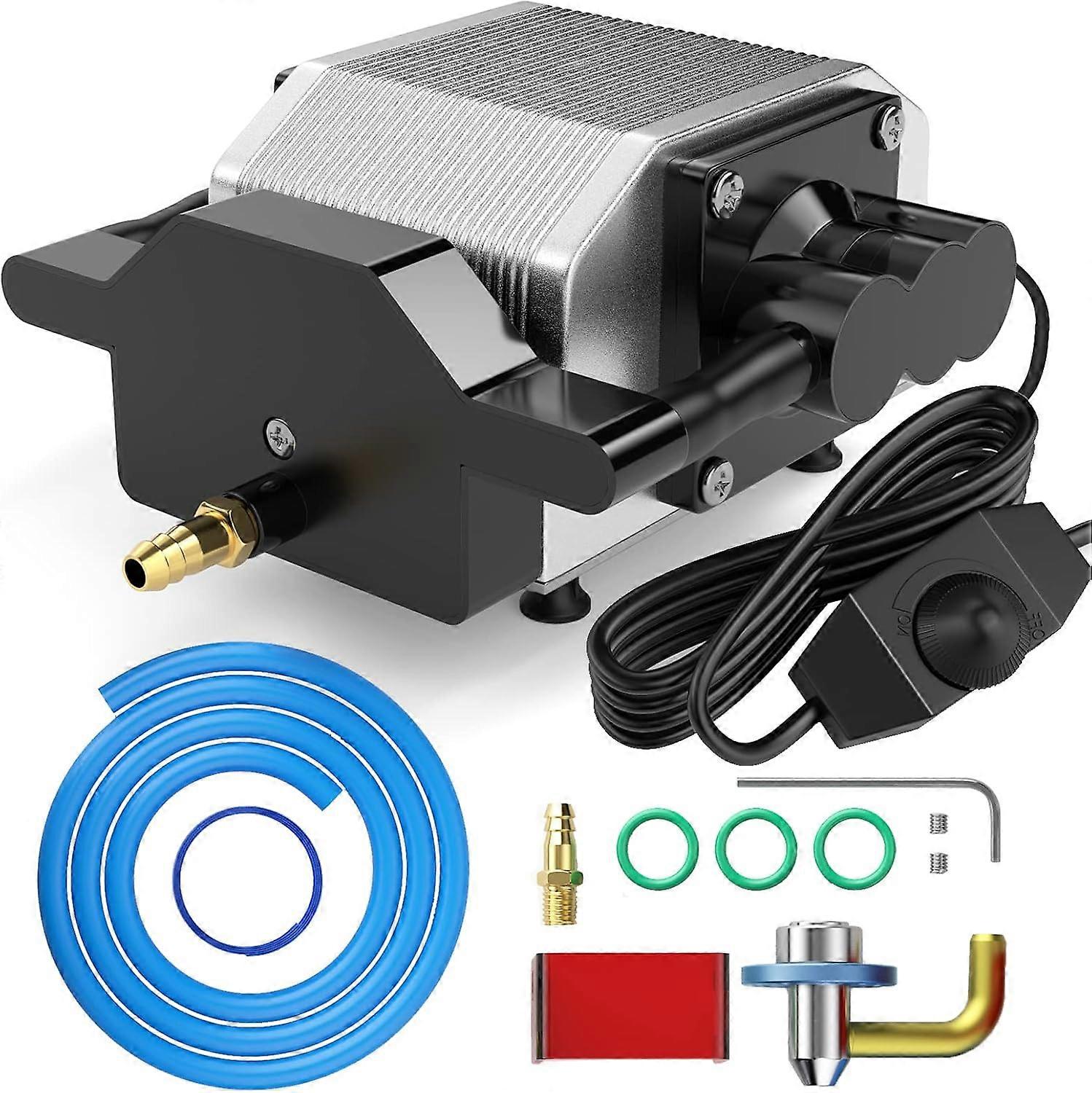 SCULPFUN S9 Air Assist Nozzle Kit w/Air Pump High Speed Air Assist Full Metal Structure UK 220V