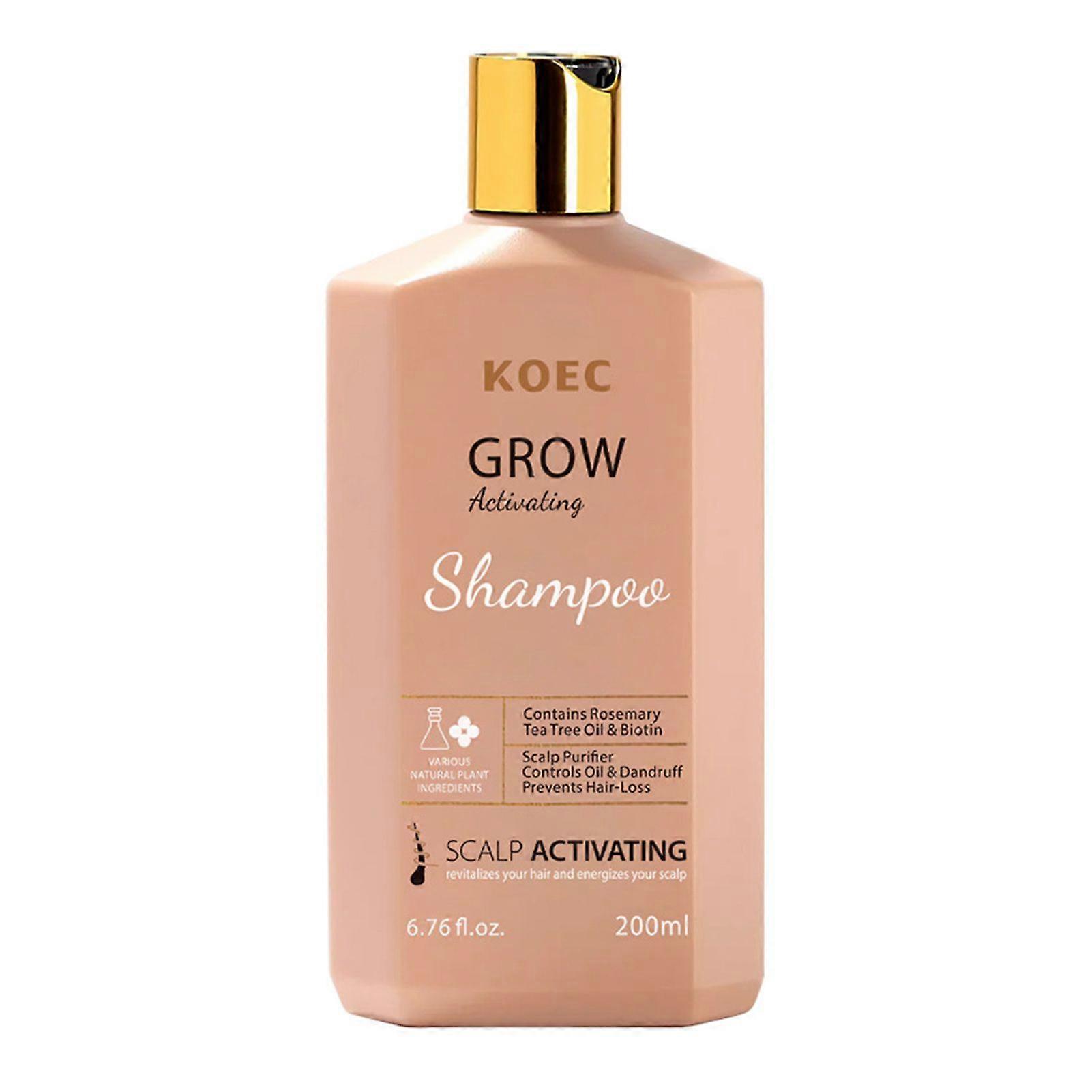 200ml Grow Activating Shampoo Scalp Care Oil Control Fragrance Growth Promoting Shampoo