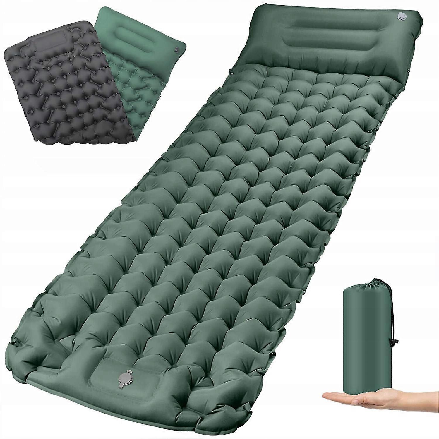 Matelas simple Bedee 200 x 70 x 10 cm vert
