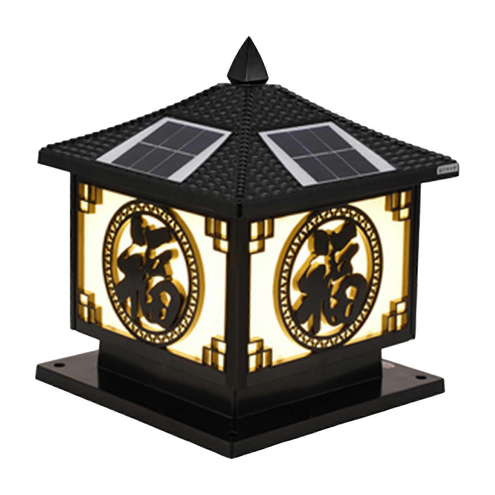 Luci solari a LED per esterni Luci di ricarica solare in ABS impermeabili per giardino esterno