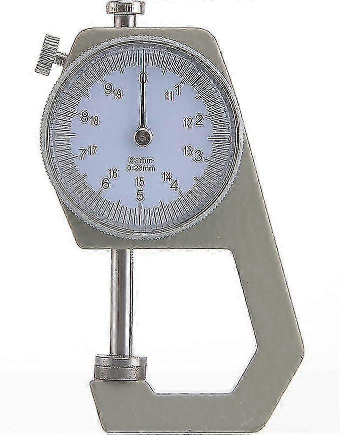 High-Precision Micrometer Tool for Measuring Leather and Paper Thickness