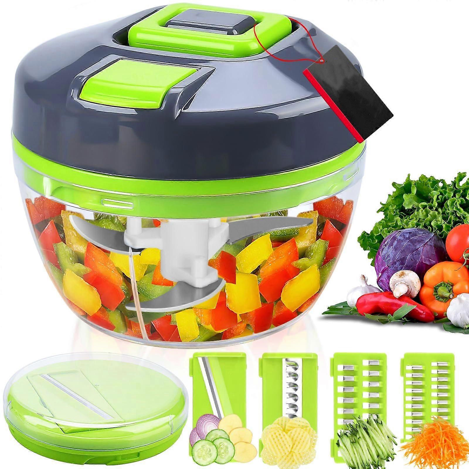 Creative vegetable cutter hand-pull multifunctional meat grinder vegetable shredder kitchen dumpling stuffing garlic puller garlic pounding artifact t