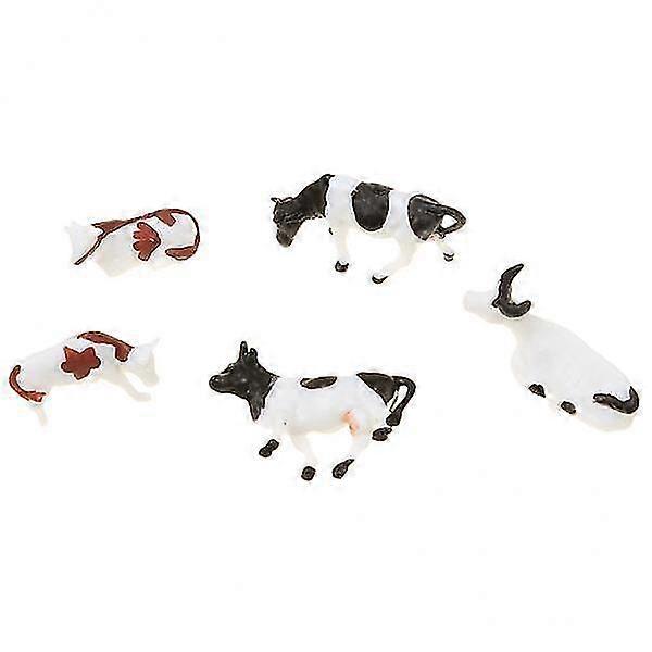 9xplast velká kráva pískový stůl model roztomilý zahradní mikro krajina dekorace