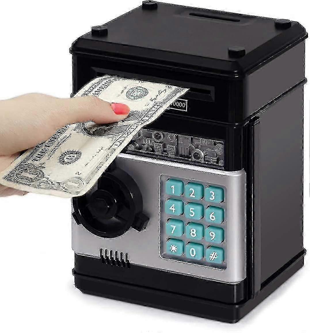 Otwoo 貯金箱現金コイン缶 ATM 銀行電子コインマネーバンク子供用ホットギフト