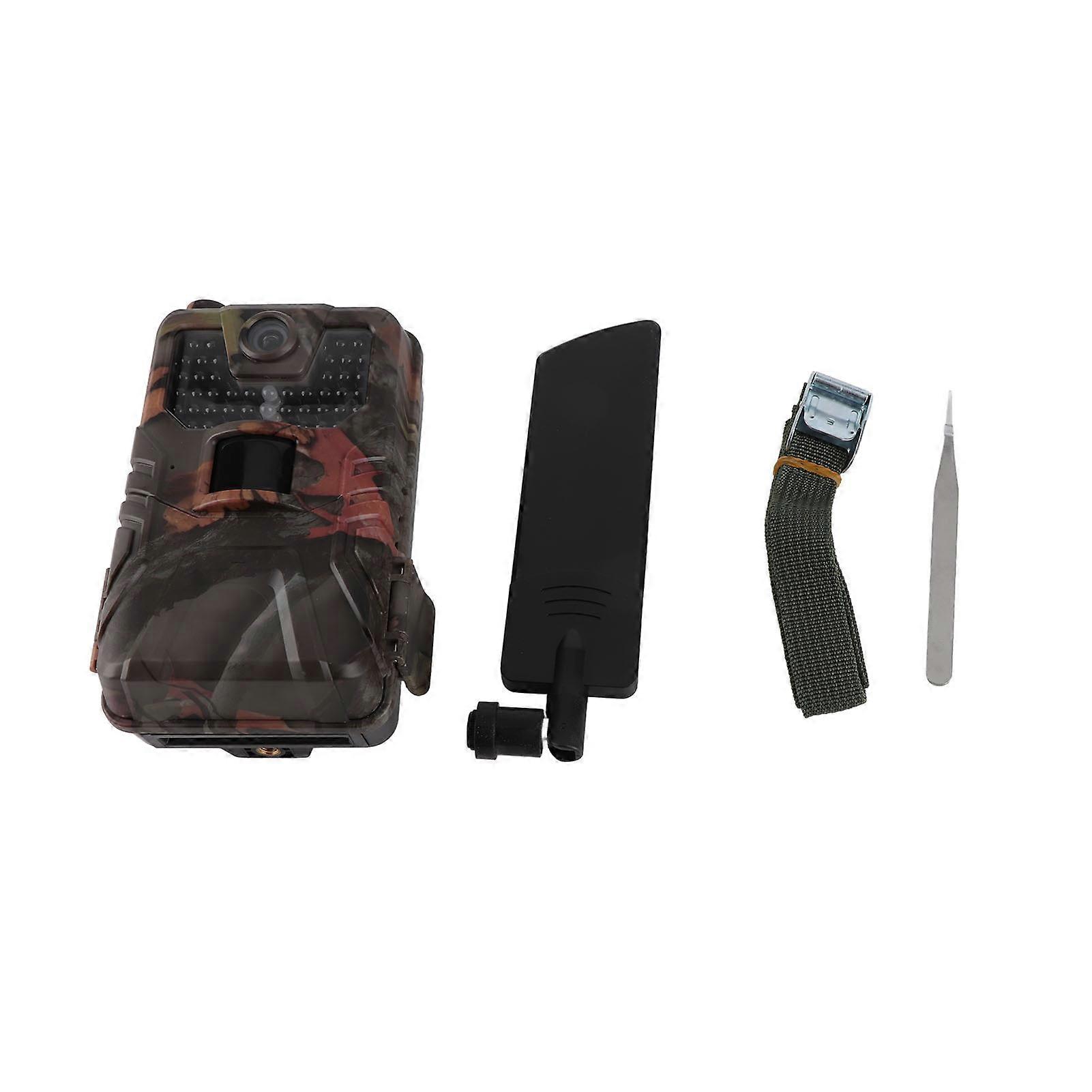 1080P Wildlife Trail Camera - 20MP, Night Vision, Motion Sensor, Waterproof, Easy Use