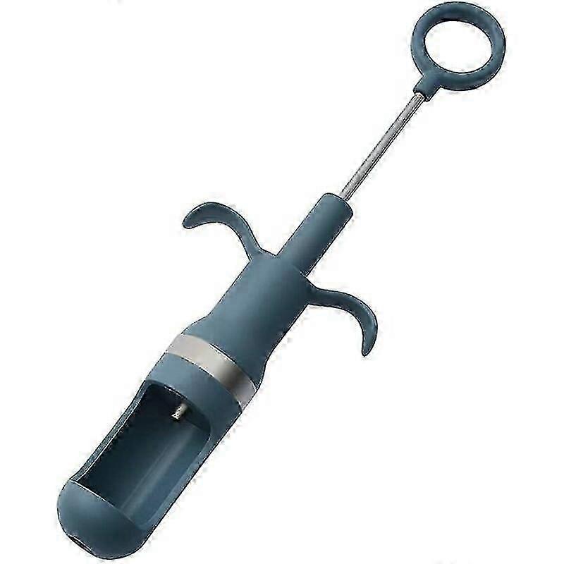 Kitchen Tool With Comfortable Handle One Handed Cherry Pit Remover(blue)