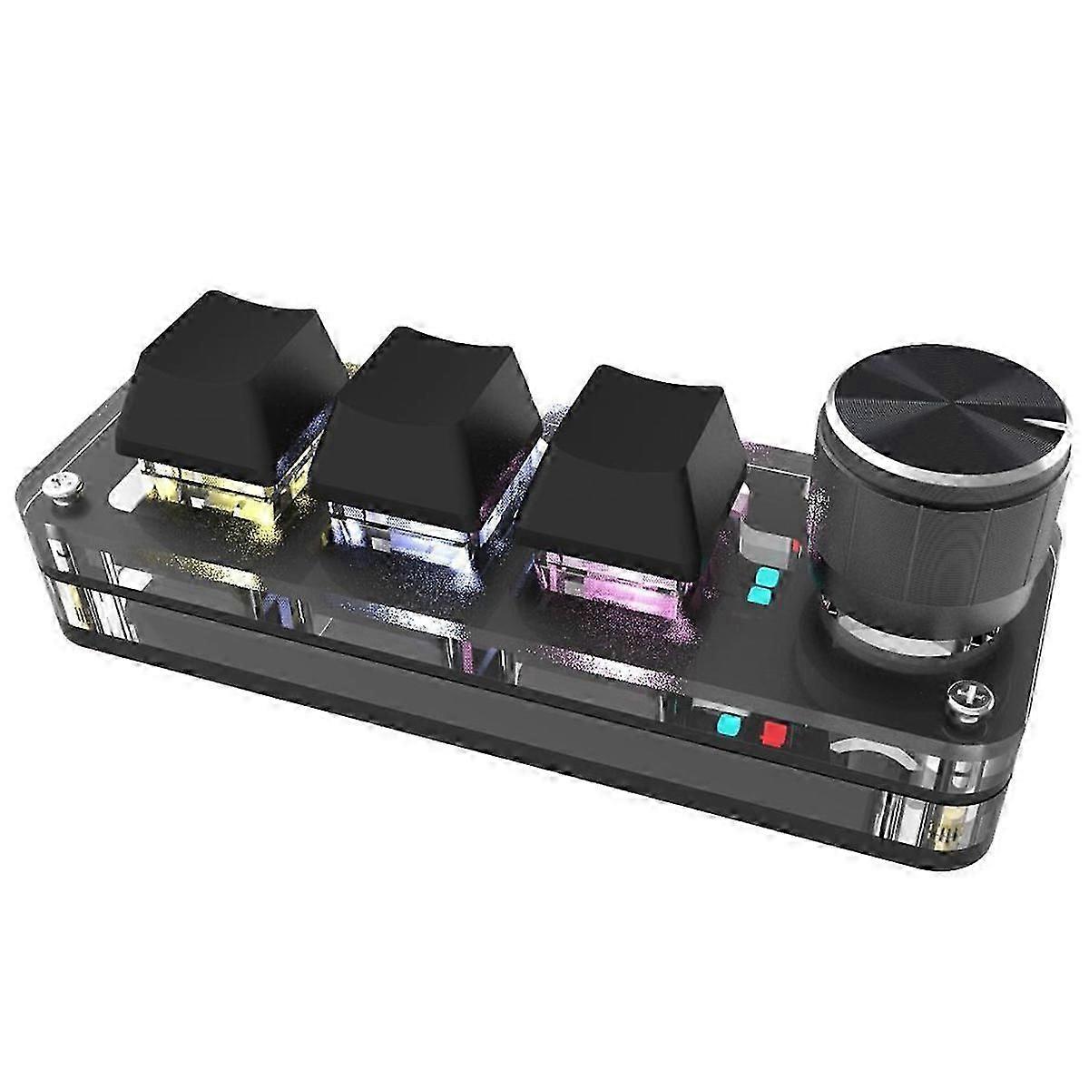 2.4G Wireless Bluetooth Knob Mechanical Keyboard