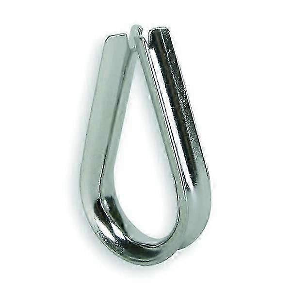 Wire Rope Thimble, 1/8 in, SS, PK25 SZRH A-C