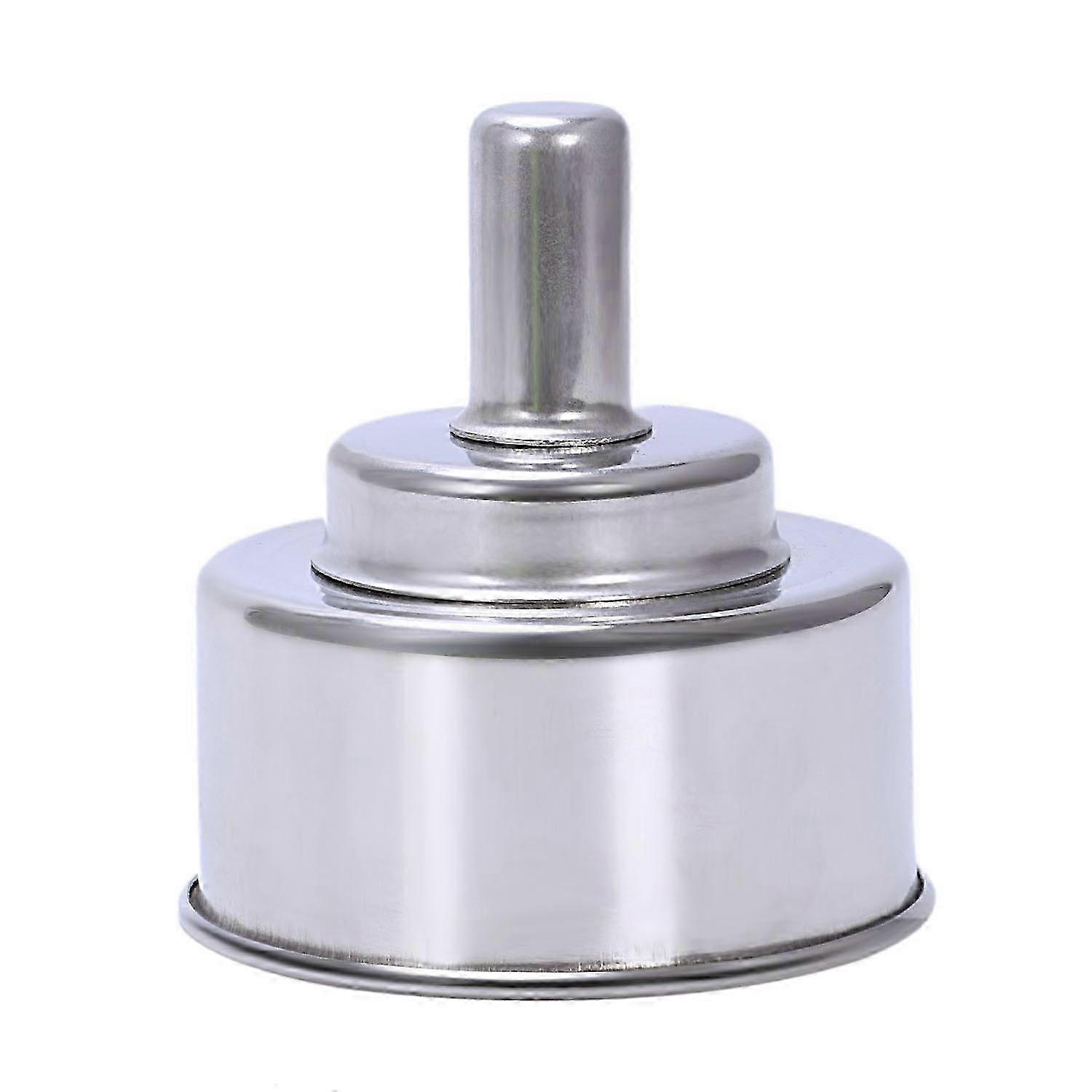 Stainless Steel Alcohol Burner 200ml Lab-Grade Spirit Lamp for Science Experiments, Camping, Home Use