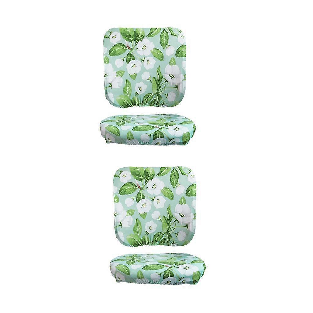 2 buc Stretch Split Scaun Husă Computer Scaun de birou Slipcover, Pânză Spandex