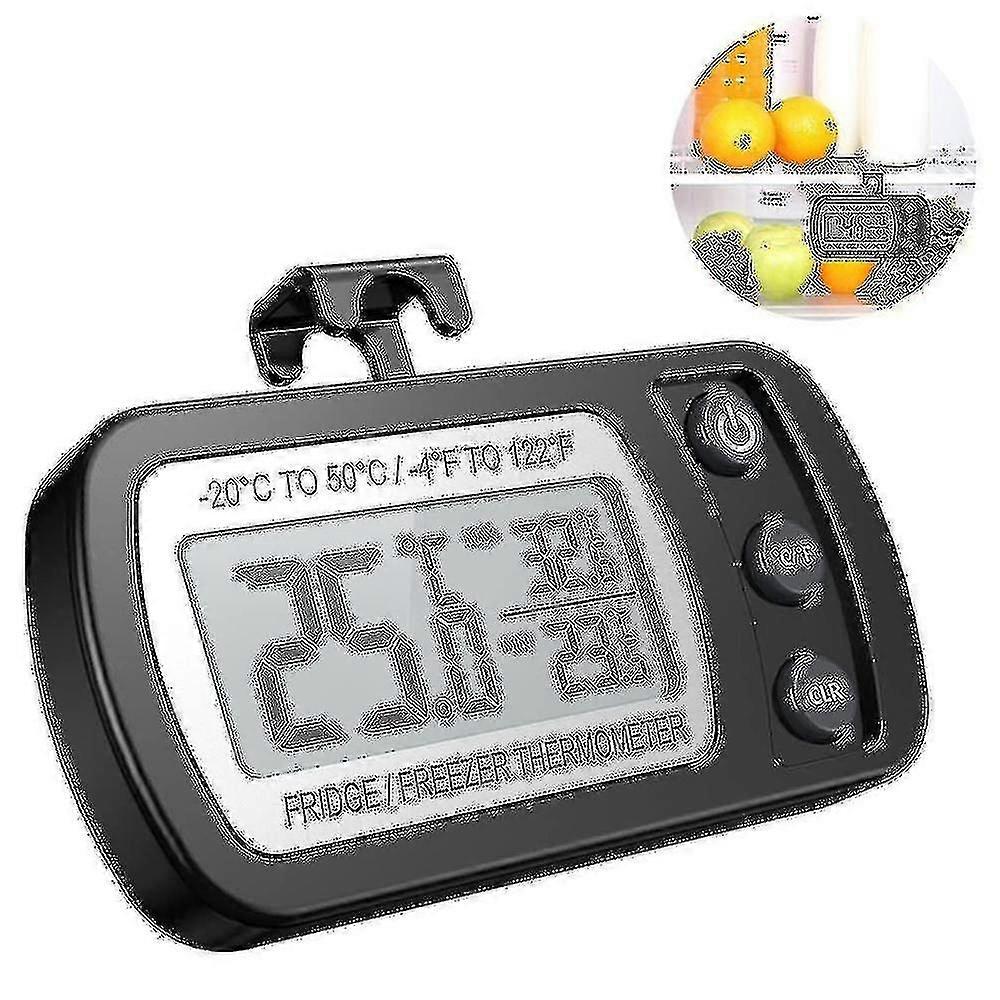 Waterproof Refrigerator Thermometer, Digital Freezer Room Thermometer_cc