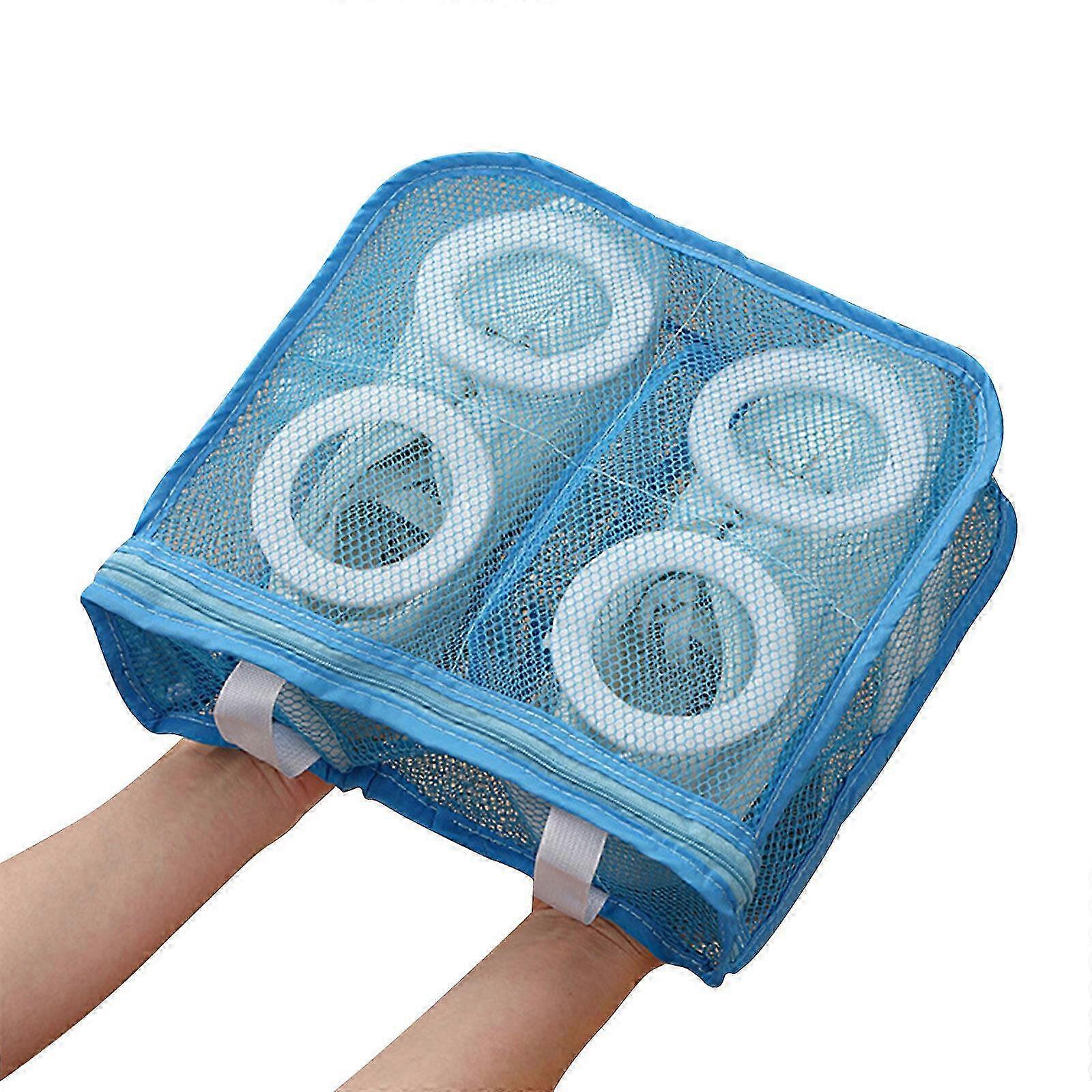 Washing and Care Case for Mesh Net Pouch Shoes with Protection