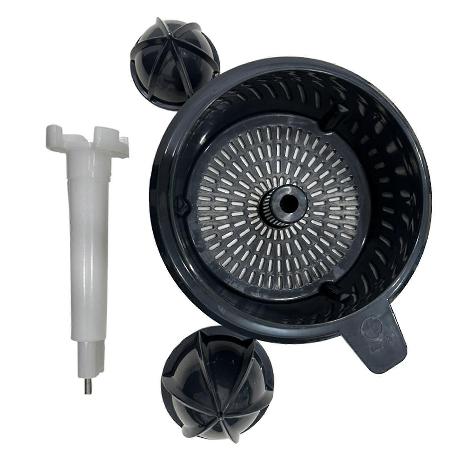 Plastic Juicer Orange Press Strainers Basket with Press Cones Juicer Accessories Juicing Machine Part for TM5/6