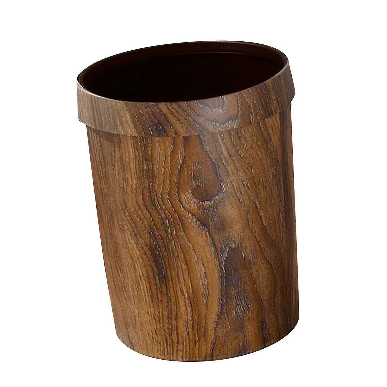 Rund papperskorg utan lock Papperskorg för kontorsentré studierum