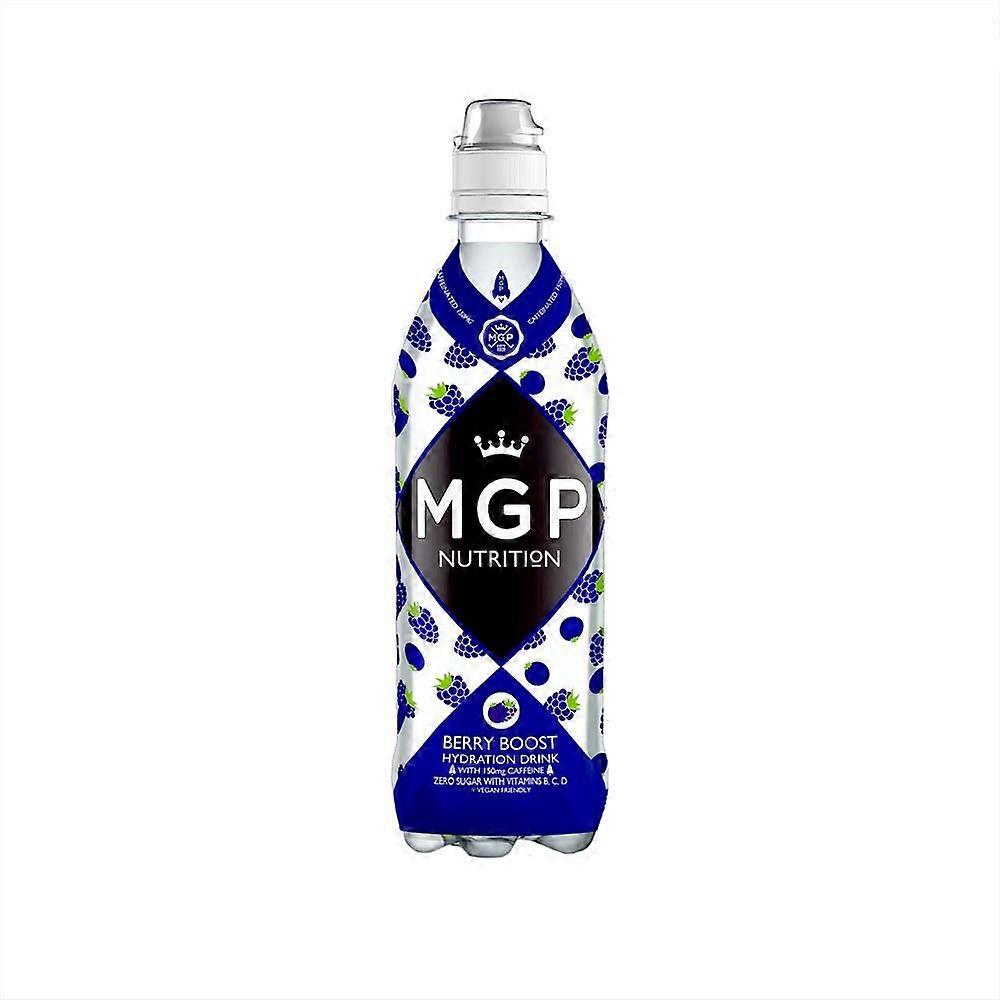 MGP Nutrition Berry Boost Hydration Drink + 150mg Caffeine 500ml Vegan