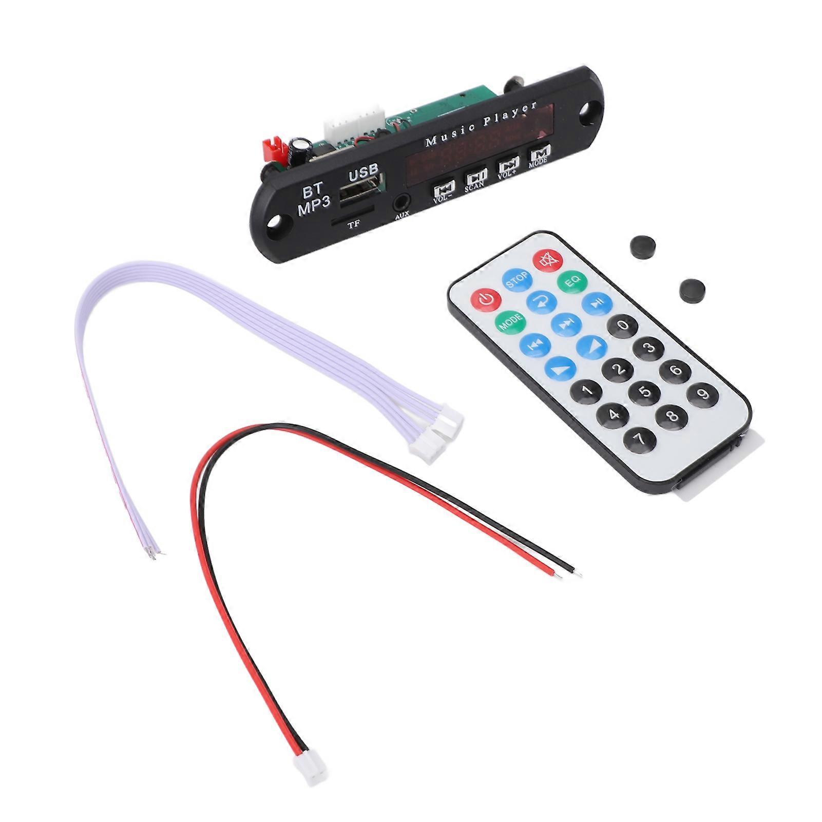 Wireless Bluetooth Decoder Board - APE FLAC WAV Support, USB/Memory Card Playback