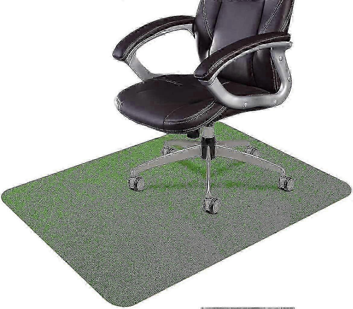 2025 Office Chair Mat for Hard Floors Multipurpose Sturdy Polyethylene + EVA Non-Slip Bottom, Home Office Hardwood Floor Protector, Rectangular f54