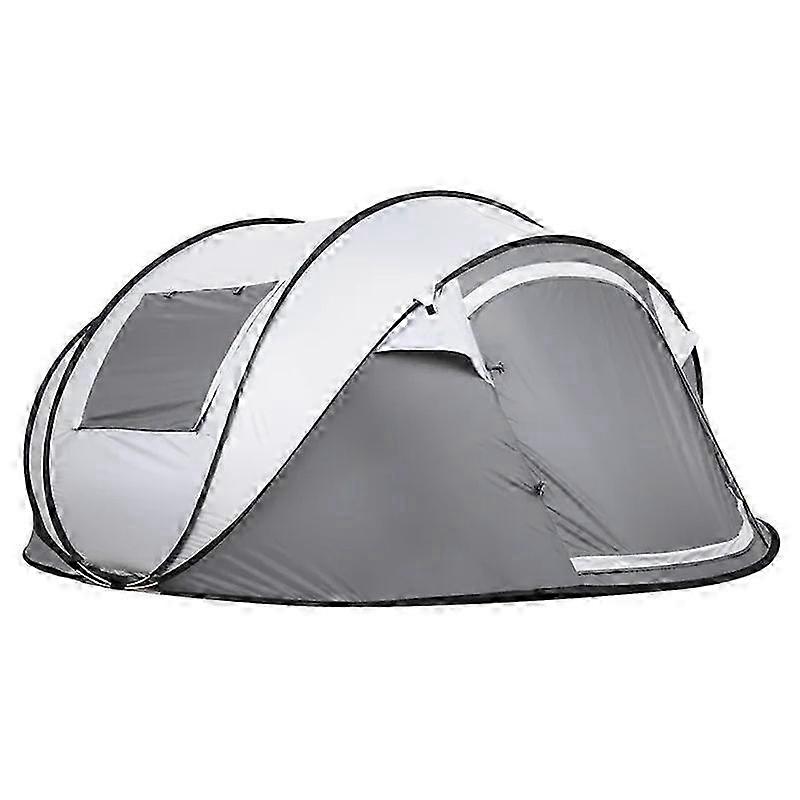 2025 5-8Persons Pop Up Automatic Tent Large Space Waterproof Windproof Quick Open Fast Throw Outdoor Camping Tourist Park палатка