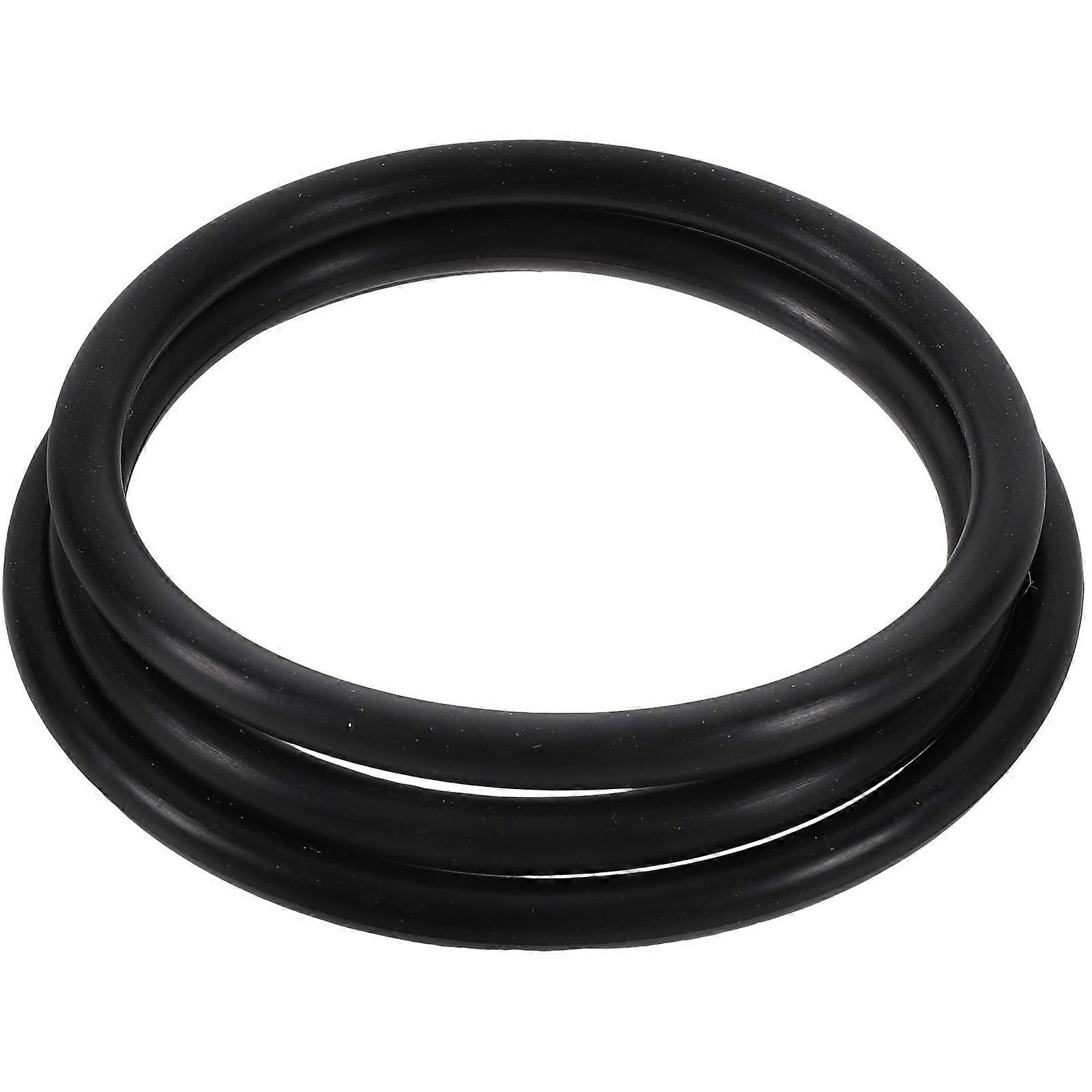 Crystal Singing Bowl Accessories with Durable Rubber Rings for Music Enthusiasts