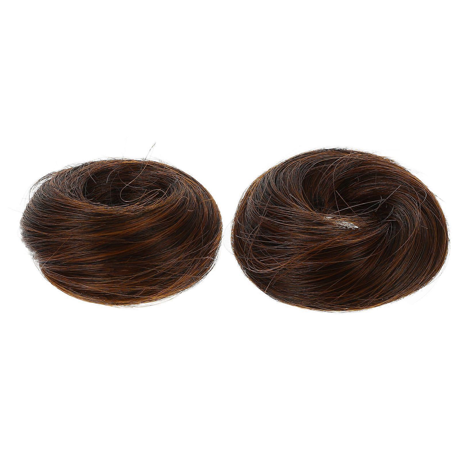 Hair Bun Holders Ponytail Extensions Scrunchies Donut Hairpieces for Women Comfortable Flexible for Daily and Special Occasions