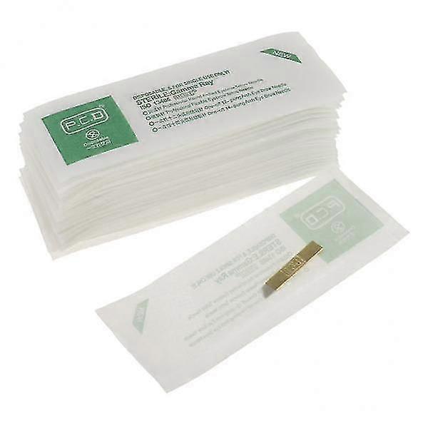 2x50Piece PCD 14Pin Permanent Makeup Eyebrow Tattoo Blade Microblading Needles