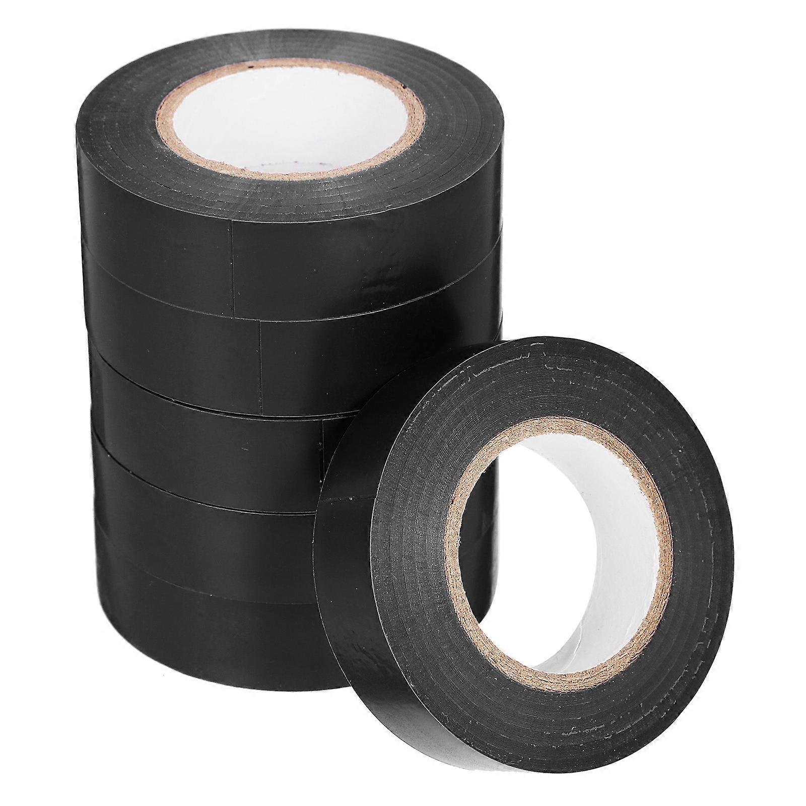 High Temp Tapes Electrical Tape Insulation Tasks Wires 20m Black 6 Rolls
