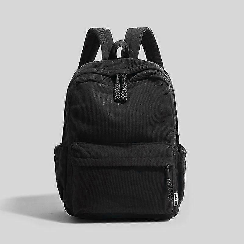 Winter Corduroy Backpack, Casual Backpack, Versatile Backpack