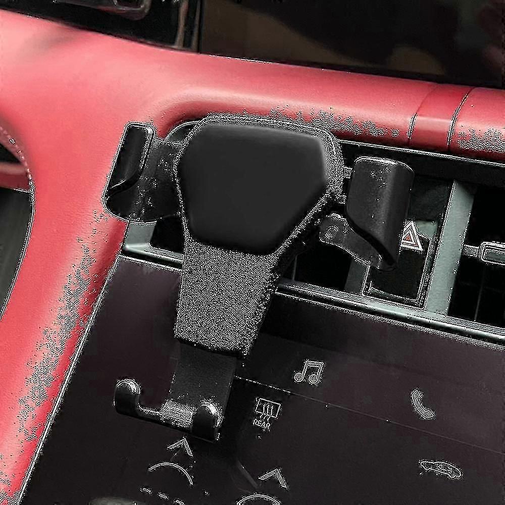 Fiat 500 Series Ventilation Compatible Mobile Phone Support with Quick Install Kit