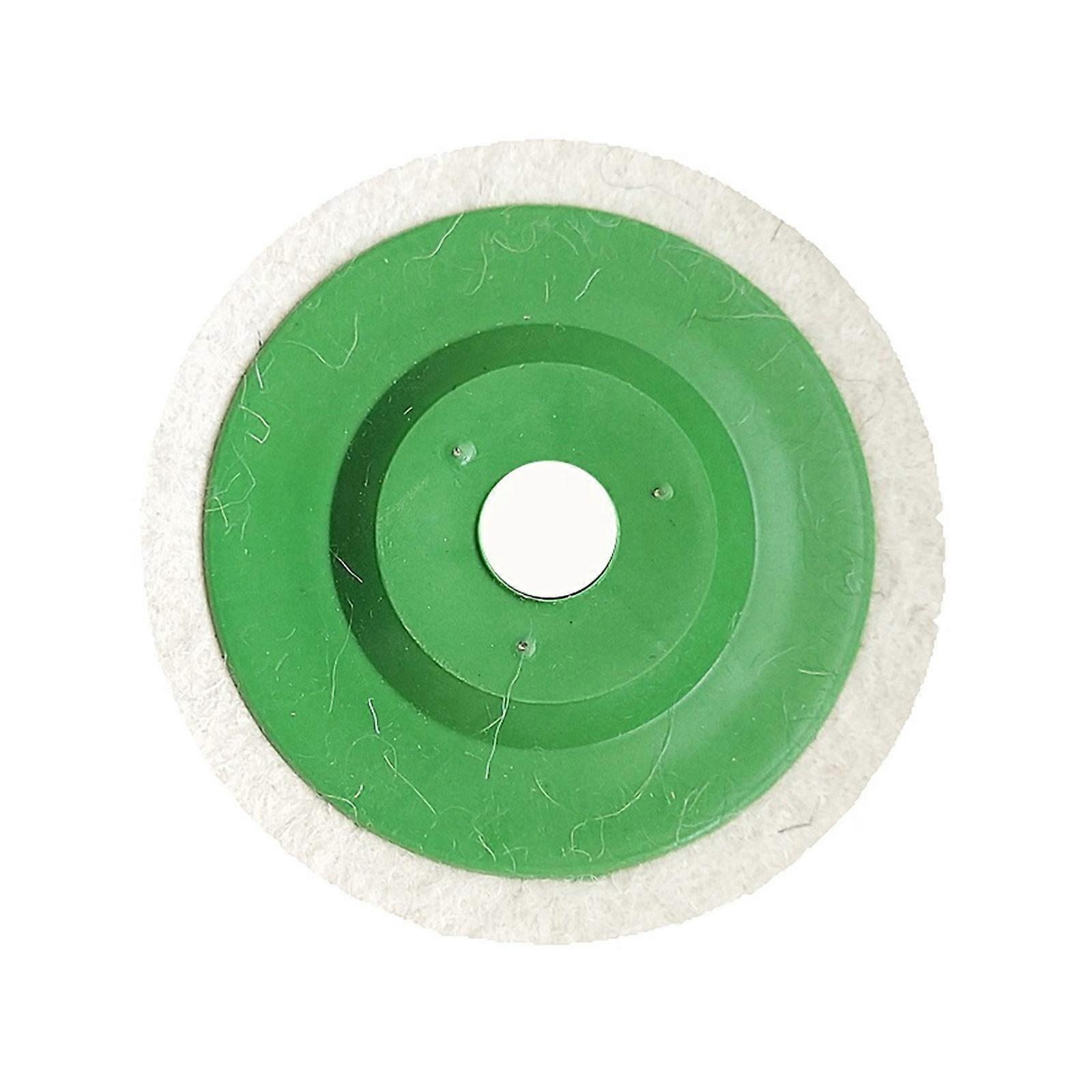 High Elasticity Wool Felt Grinder Disc 100mm Professional Polishing Non Scratch Upgrades for Marble Steel Aluminum