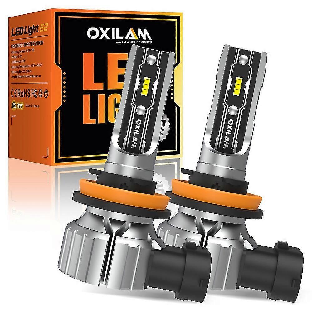 -2x 16000lm Csp H8 H9 H11 H16JP 9005 HB3 9006 HB4 LED-Scheinwerfer Nebellampe LED-Nebelscheinwerfer weiß Auto-Fernlicht drl 12v