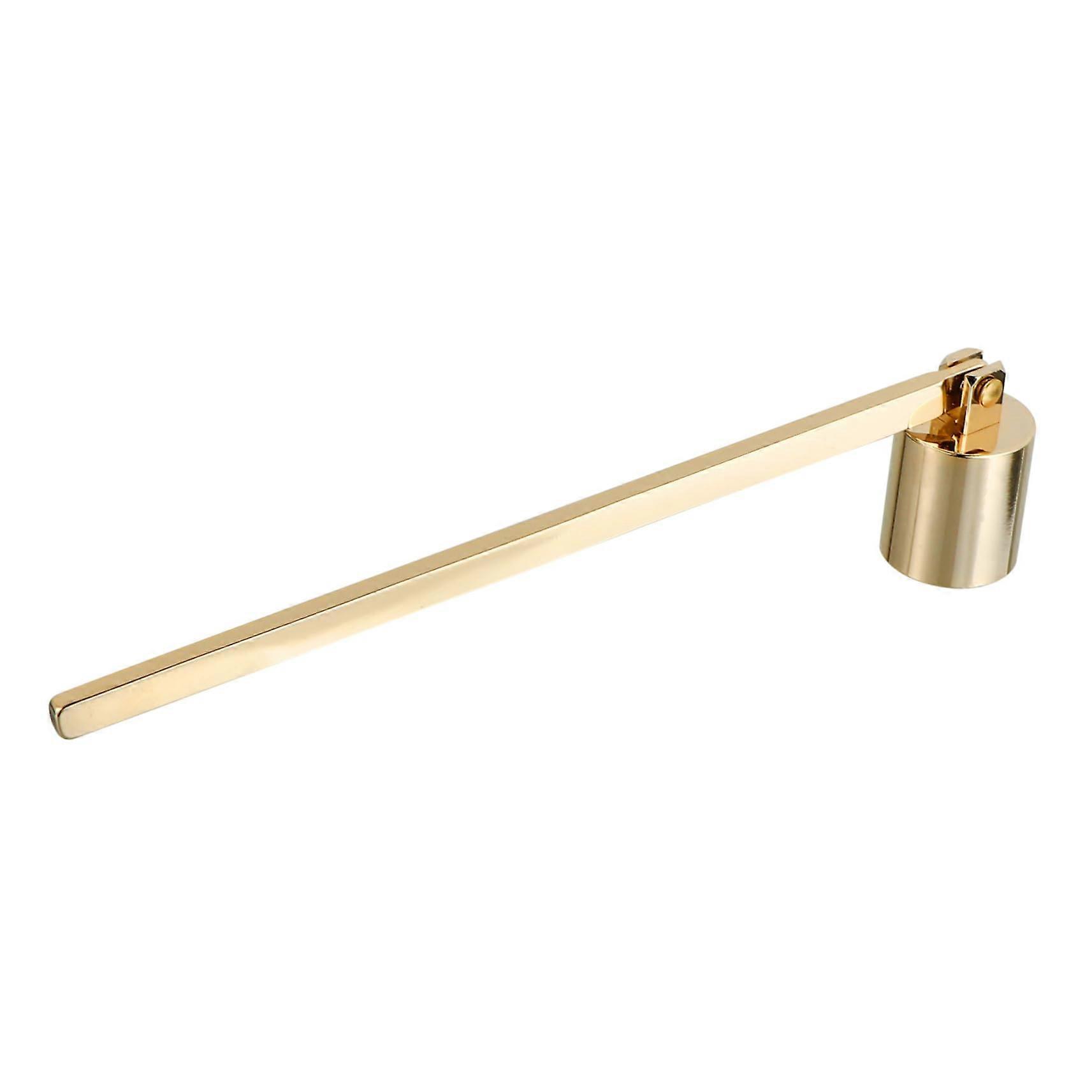 Pack of 3 Black Candlestick Wick Extinguisher with Handle Golden Candle Wick