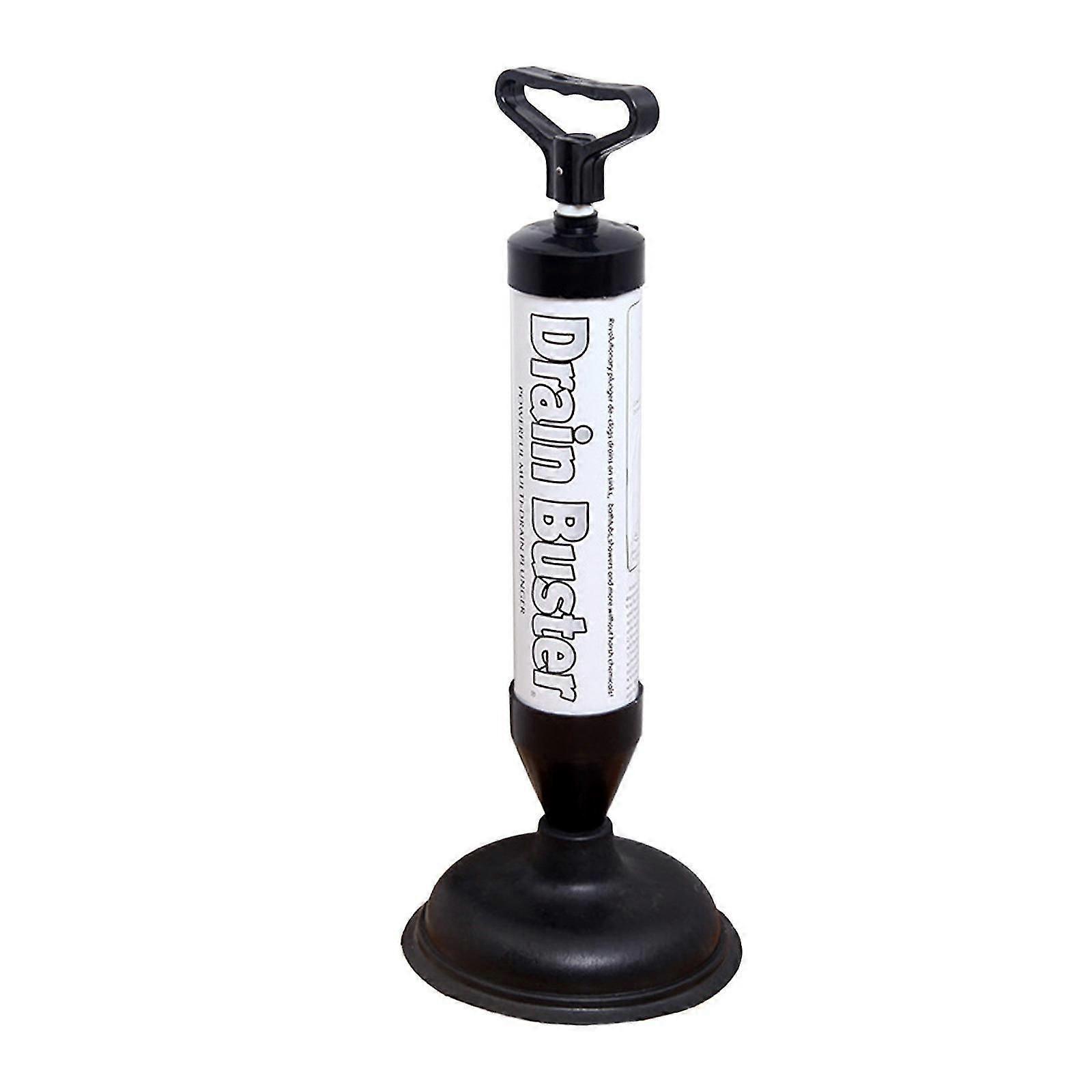 Toilet Plunger Manual Sewer Clog Remover for Bathroom Shower Kitchen Clogged