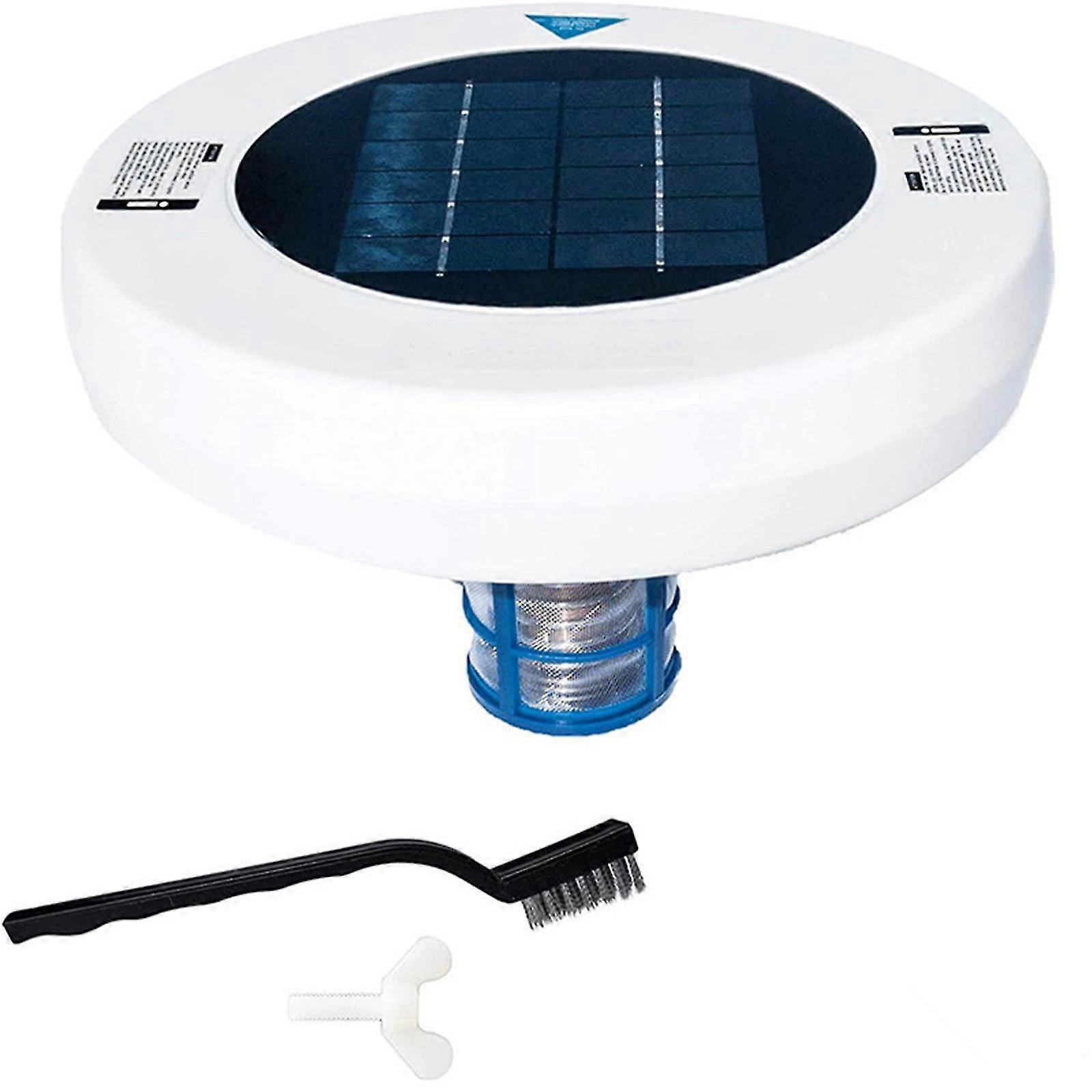 Solar Pool Ionisator Solarbetriebenes Poolreinigungswerkzeug Automatischer Poolreiniger & Pool Ionisator S