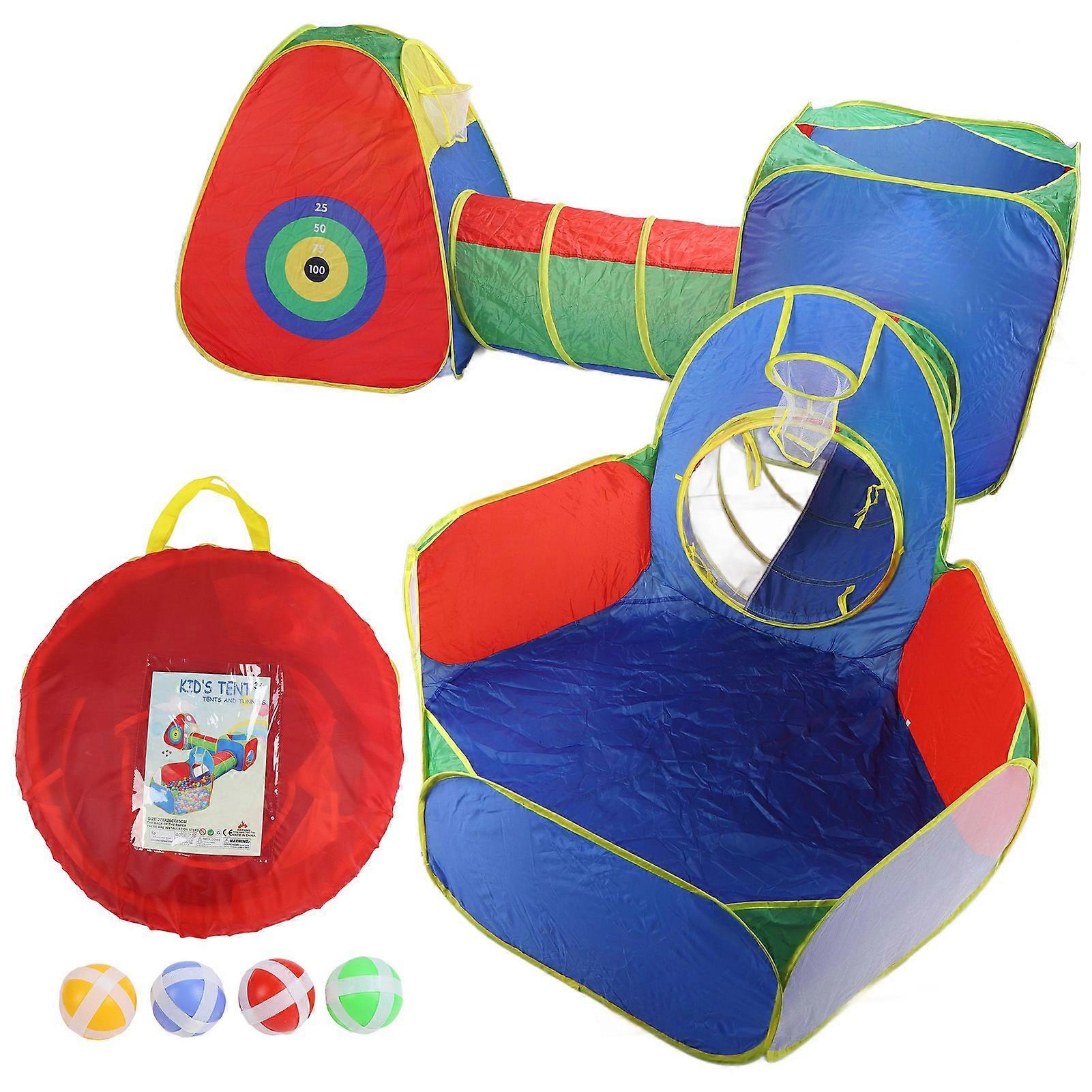 Versatile 5-in-1 Play Tent and Crawling Tunnel for Kids – Indoor & Outdoor Fun