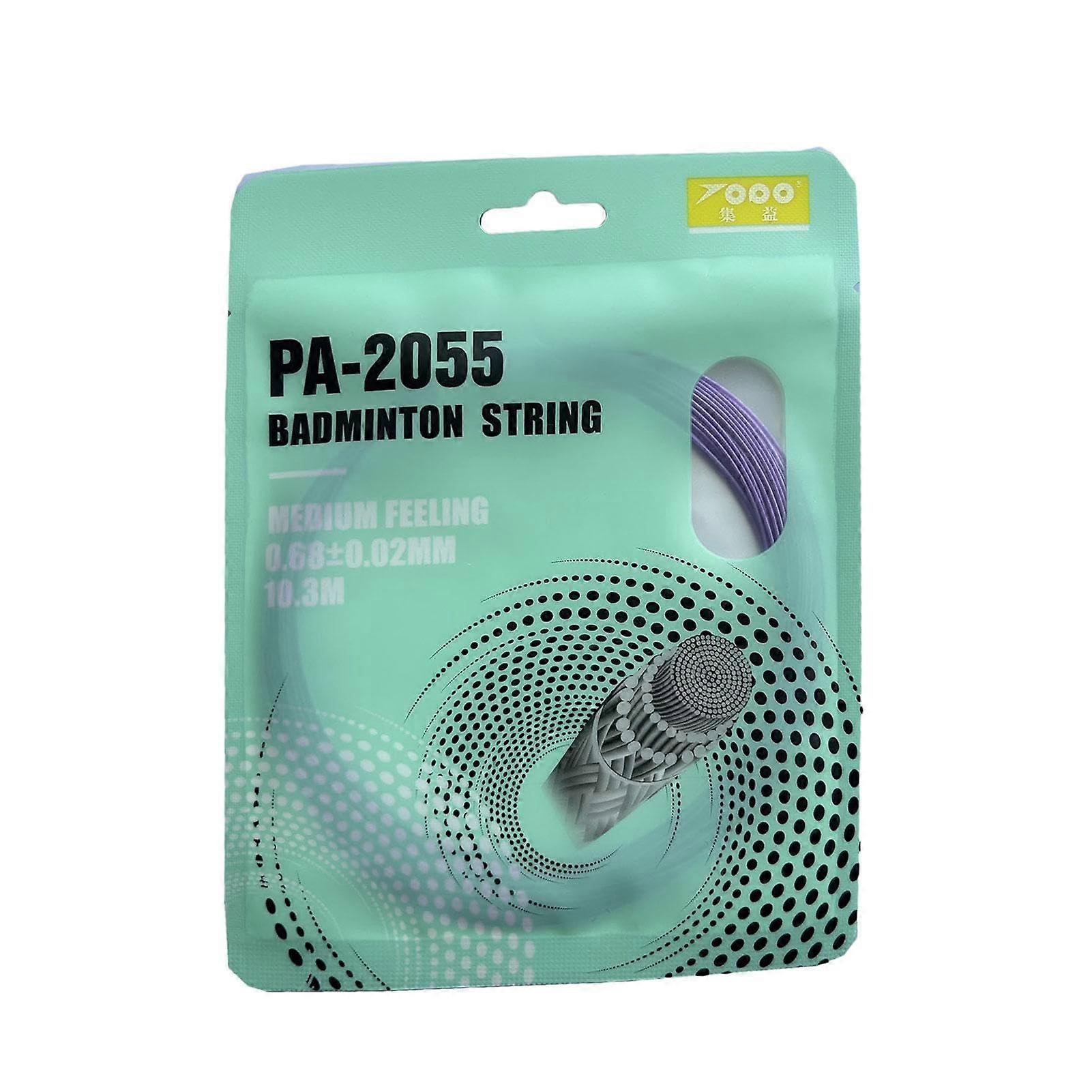 Tennis Reel Badminton Racket Lines 0.70mm Diameter High Elasticity Replacement for 10M Badminton Thread Wire purple