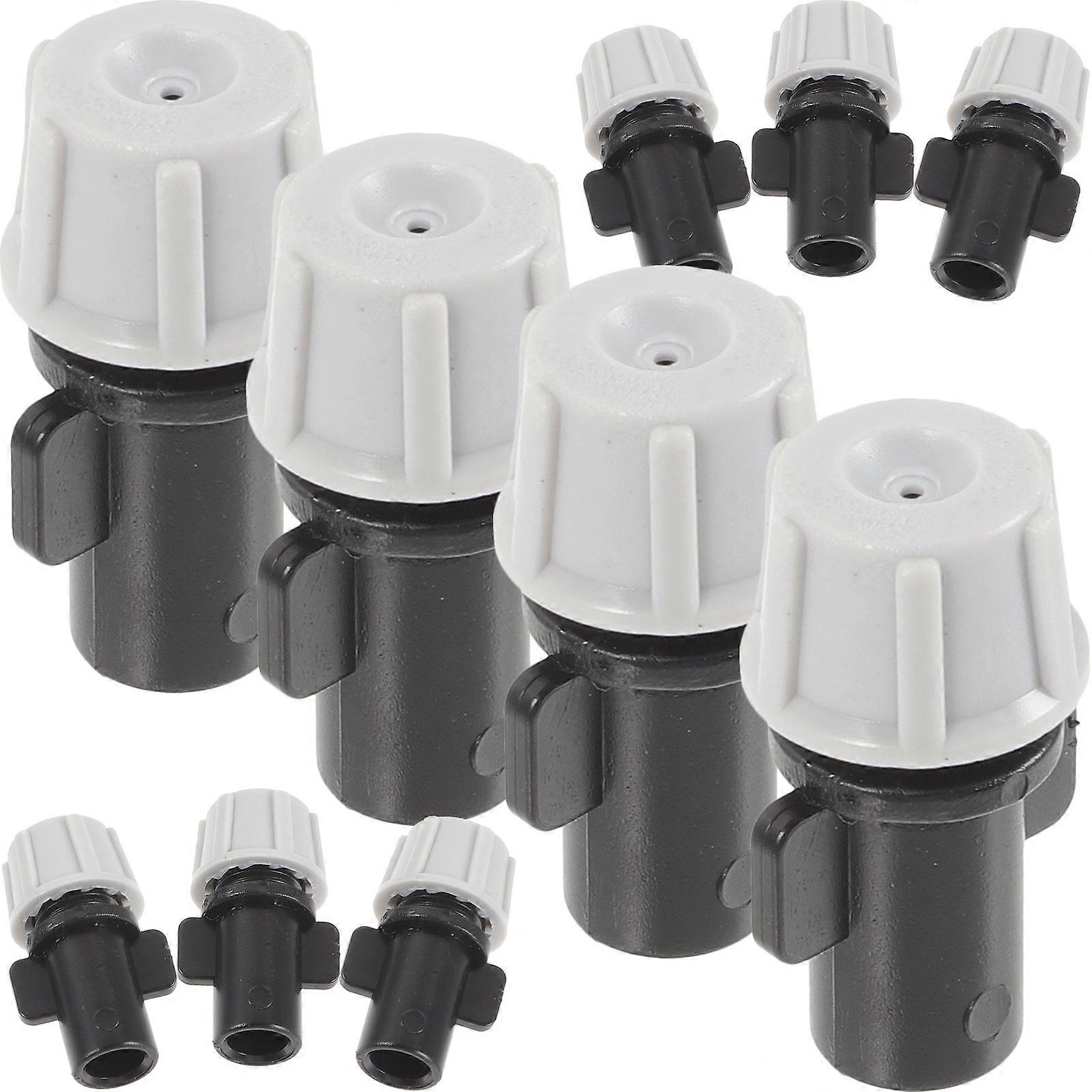20PCS Misting Nozzle Irrigation Sprayer Connector Durable Garden Water Sprinkler for Greenhouses Horticulture Efficient Atomizing System Automatic