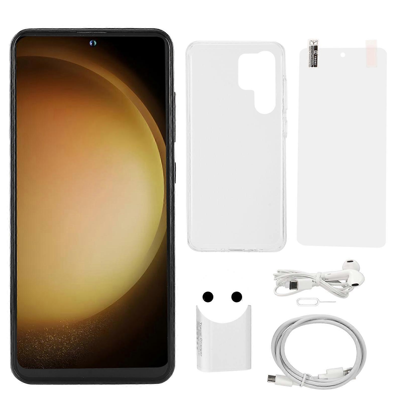 6.54" 4G Smartphone: Android 12, 8GB+256GB, Dual SIM, 32MP Camera, 2.4G/5G WiFi, White