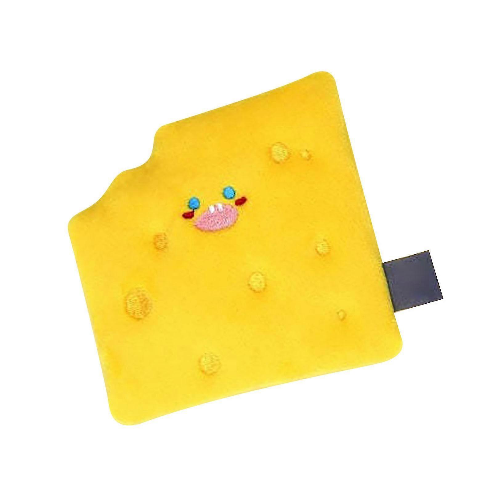 Funny Cheese Pieces Sound Paper Puzzle Soft Plush Toy for Dogs and Puppies