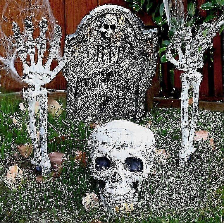 Halloween Skeleton Decoration, Skeleton Set, Simulation Skull Hand