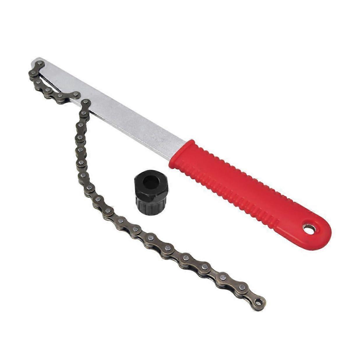 Center axle tool set for bicycle , chain removal, crank puller, freewheel remover, clip remover